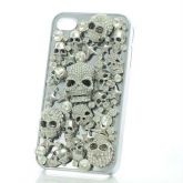 Capa para Iphone DELUXE - Caveiras SILVER OU GOLD